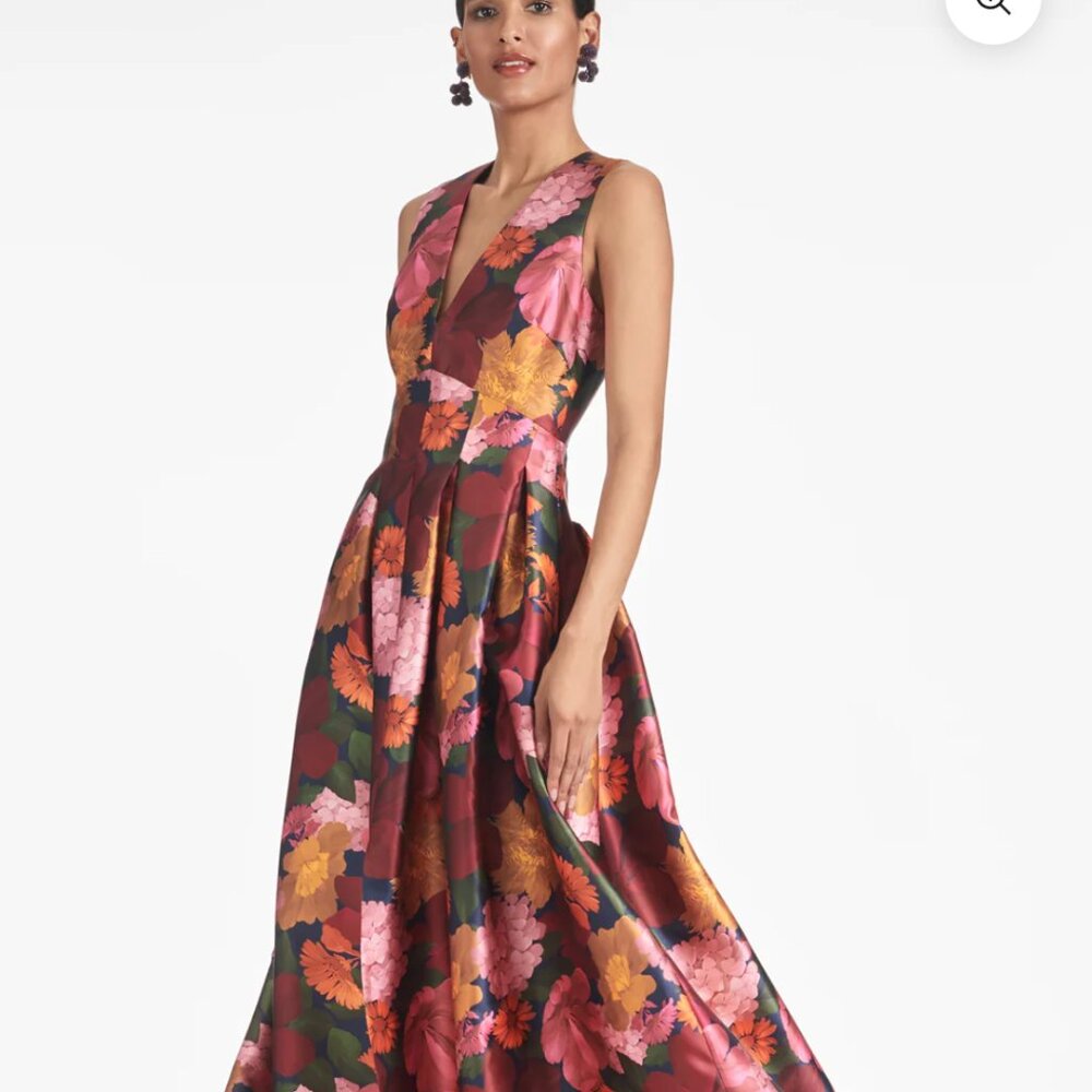 Women's mikado gown Sachin and Babi - Picture 6 of 13